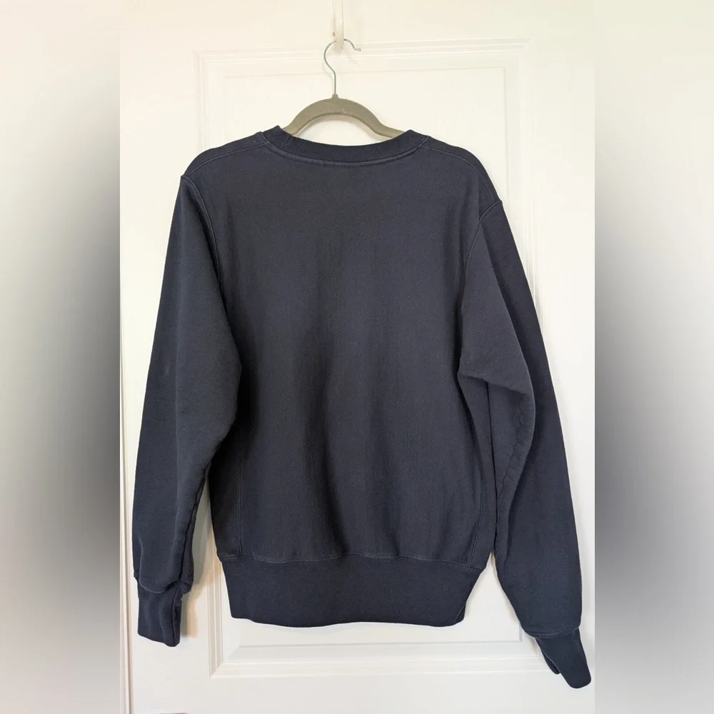 Vintage Champion Reverse Weave UCONN Crewneck Blue Size Small